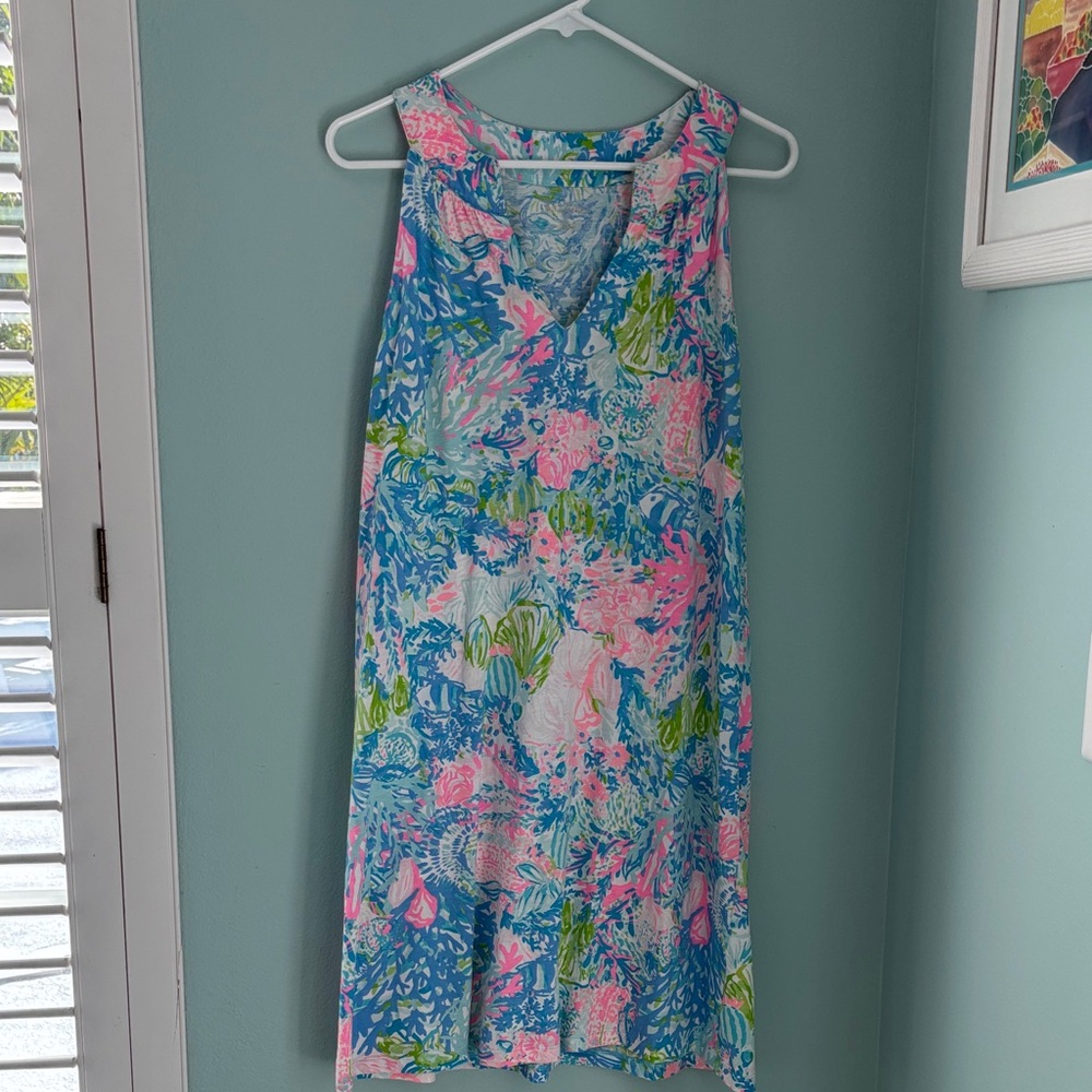 Lilly Pulitzer Vibrant Floral Dress Medium
